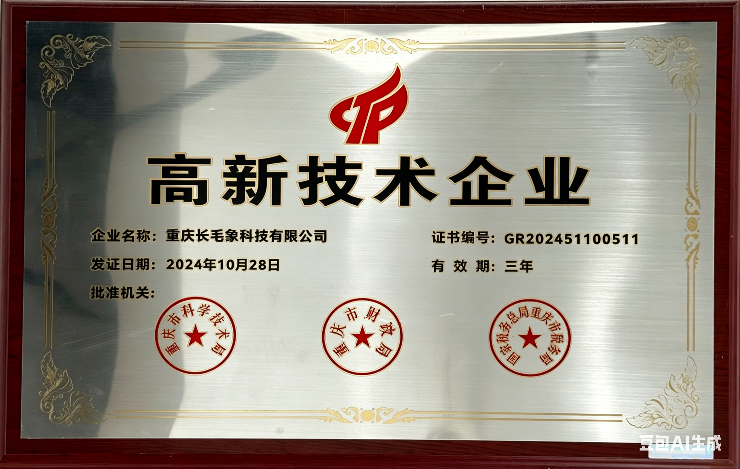 国家高新技术企业